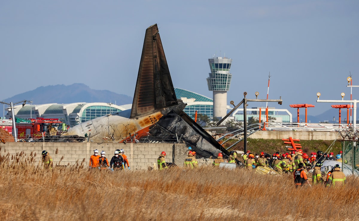 South korean plane crashes